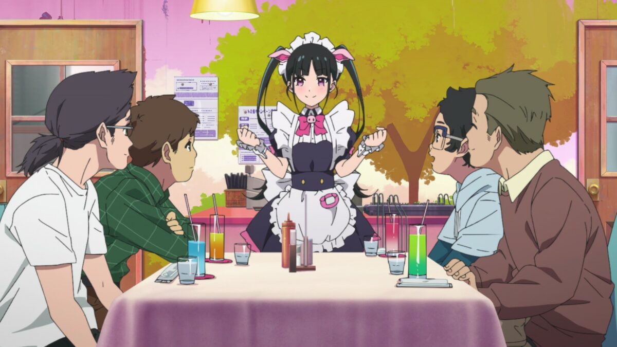 Akiba Maid War Episode 1 Yumechi Serves Guests