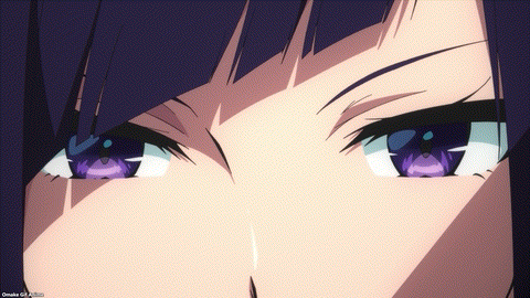 Akiba Maid War OP Close Up Eyes