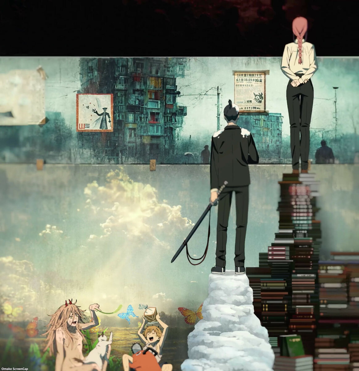Chainsaw Man OP Makima Group Mural