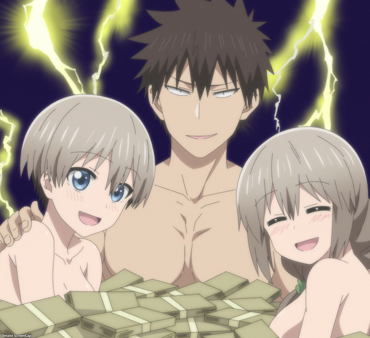 Uzaki Chan Wants To Hang Out! S2 Episode 2 Sakurai In Pile Of Money Uzaki Tsuki