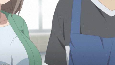 Uzaki Chan Wants To Hang Out! S2 Episode 2 Tsuki Rubs Against Sakurai