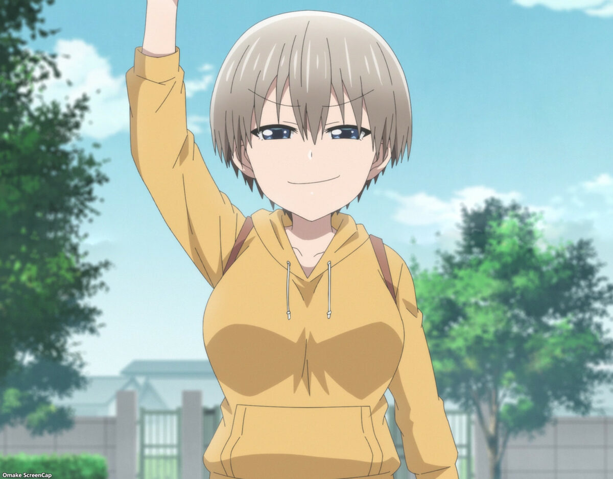 Uzaki Chan Wants To Hang Out! S2 Episode 2 Uzaki Senpai Waves