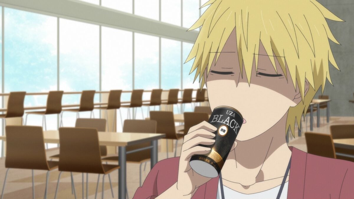 Uzaki Chan Wants To Hang Out! S2 Episode 3 Sakaki Drinks Uza Coffee