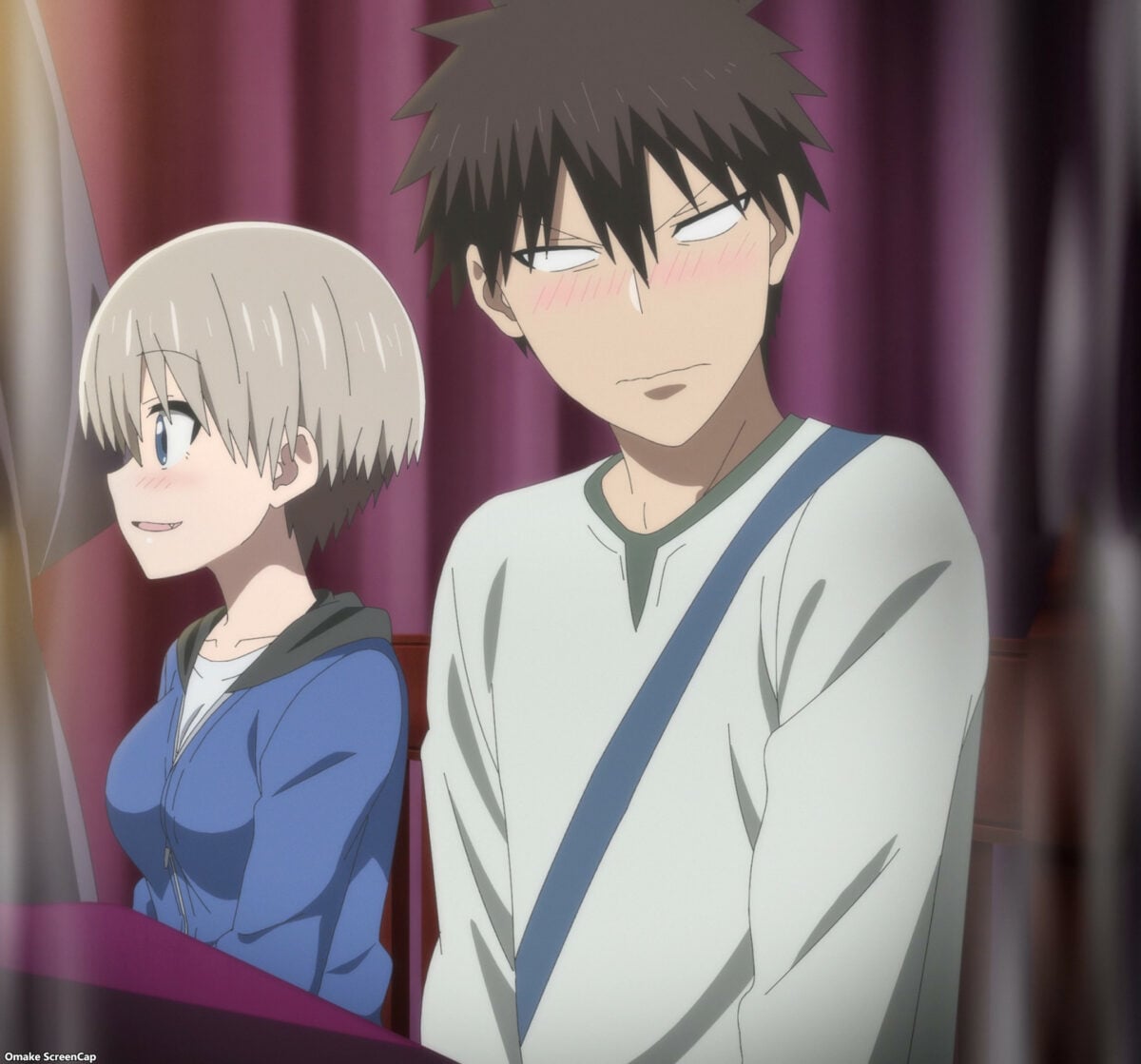 Uzaki Chan Wants To Hang Out! S2 Episode 3 Uzaki Chan Sakurai Blush
