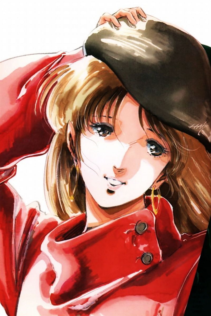 Misa Hayase By Haruhiko Mikimoto Robotech