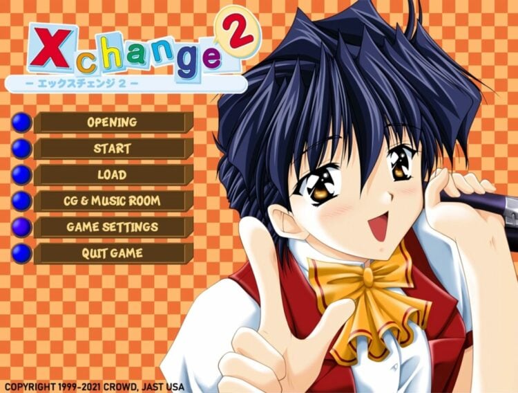 X Change 2 Remasterd Menu