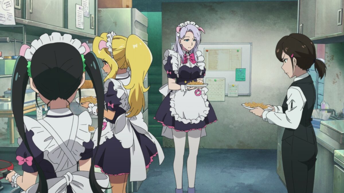 Akiba Maid War Episode 5 Maids Look At Bean Sprouts