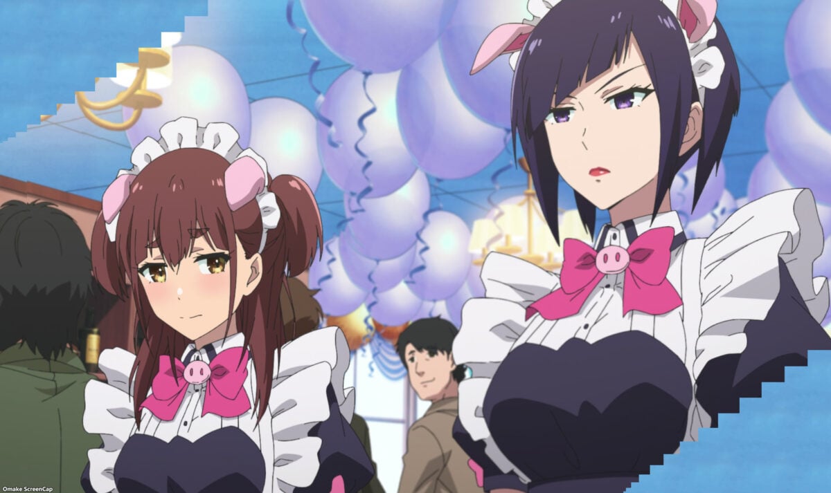 Akiba Maid War Episode 5 Nagomi And Ranko In Maid Sheep Cafe