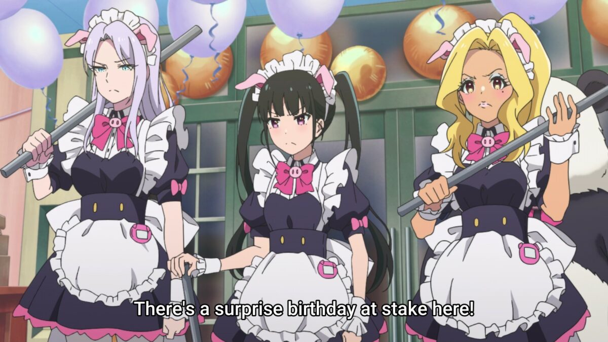 Akiba Maid War Episode 5 Oinky Doink Raids For Cake