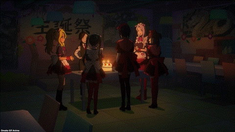 Akiba Maid War Episode 5 Ranko Blows Out Candles