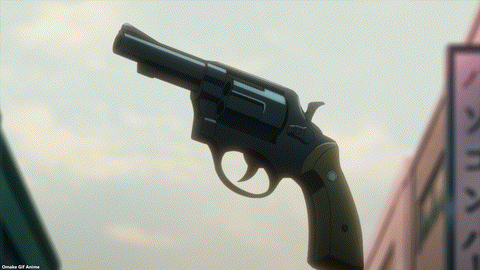 Akiba Maid War Episode 5 Ranko Catches Pistol