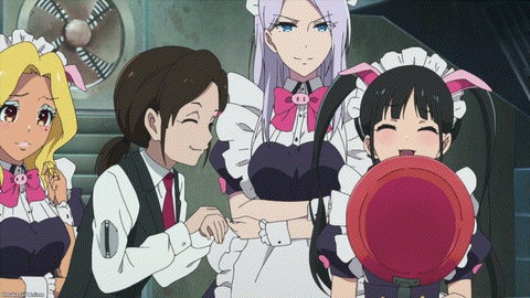 Akiba Maid War Episode 5 Yumechi Giggles