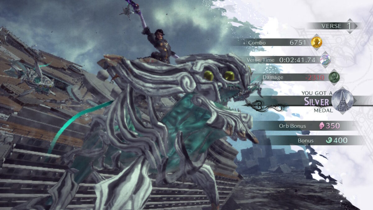 Bayonetta 3 Blurry Handheld Mode Screenshot