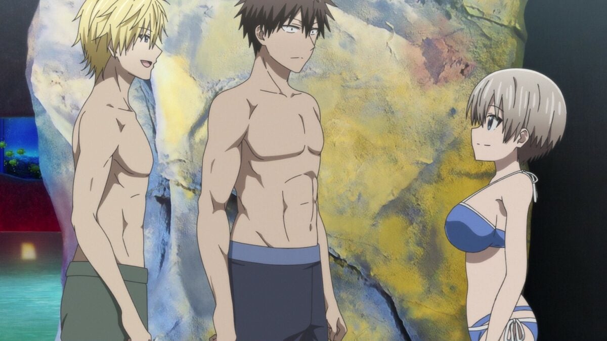 Uzaki Chan Wants To Hang Out! S2 Episode 9 Sakaki Sakurai Uzaki Chan Swimsuits