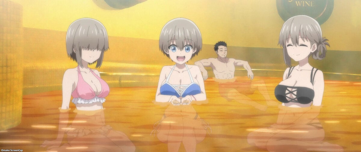 Uzaki Chan Wants To Hang Out! S2 Episode 9 Uzaki Family Soaks In Wine Bath
