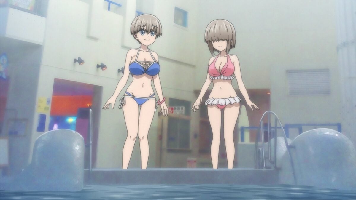 Uzaki Chan Wants To Hang Out! S2 Episode 9 Uzaki Chan Yanagi Looks Pools