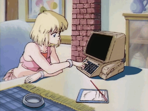 Classic Anime Computer Black Magic M 66