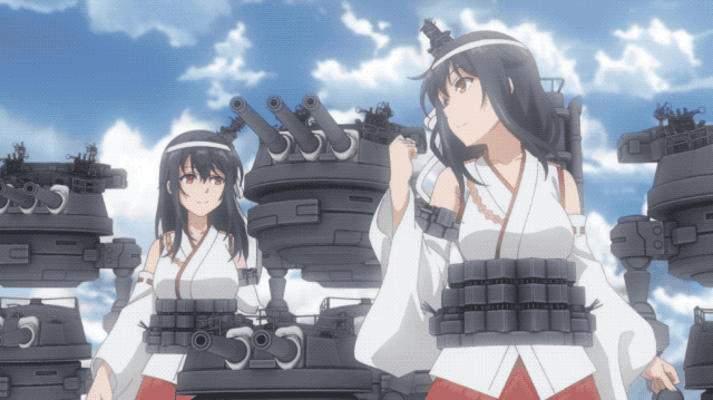 The Fusou Sisters In Kantai Collection from Kadokawa