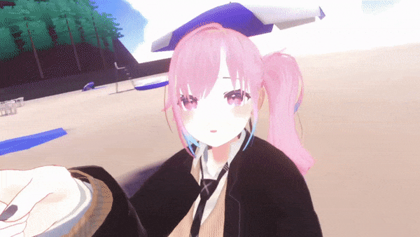 Hiroko VTuber Debut GIF1