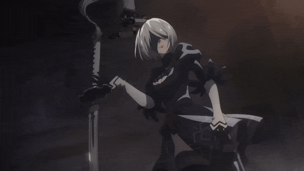 NieR Automata Anime PV7 GIF1