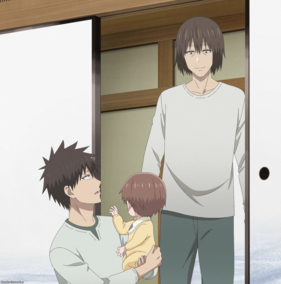 Uzaki Chan Wants To Hang Out! S2 Episode 11 Papa Sakurai Looks At Children