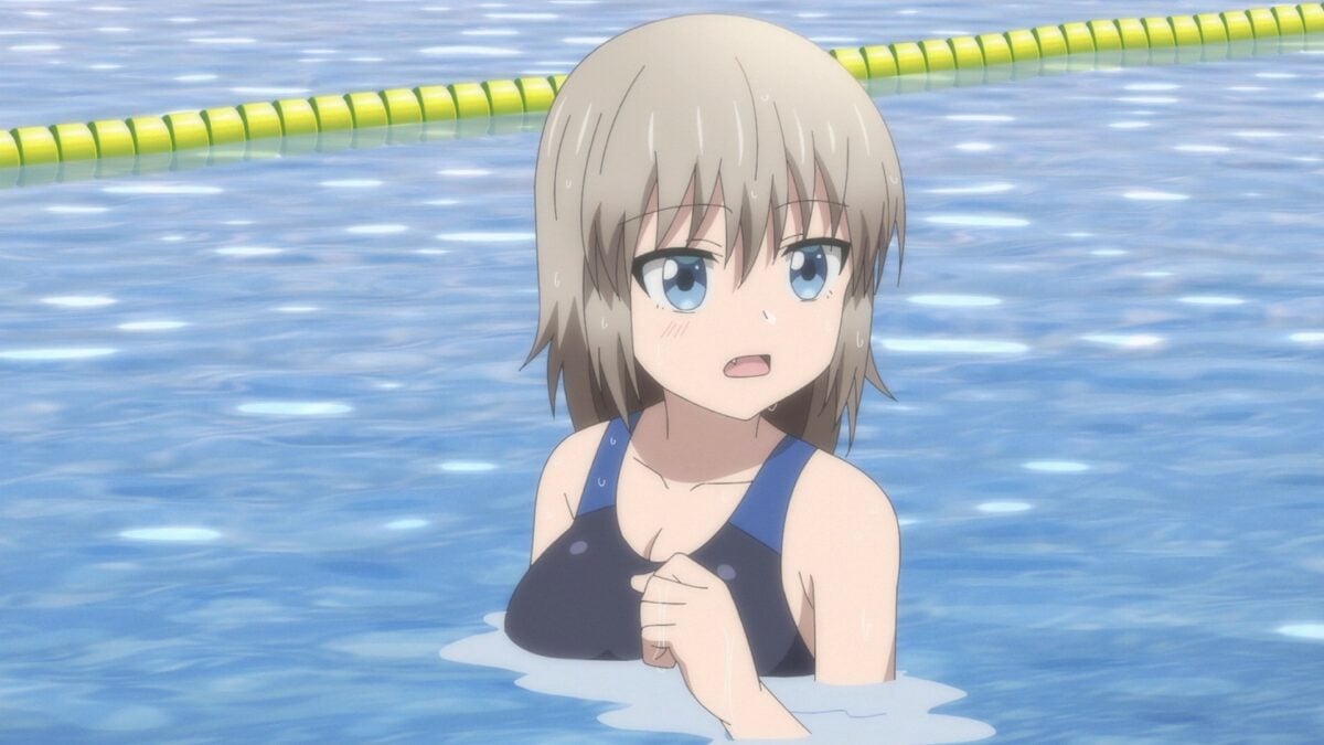 Uzaki Chan Wants To Hang Out! S2 Episode 11 Uzaki Chan School Swimsuit