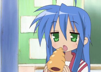 Lucky Star Izumi Konata Anime Screencap 01