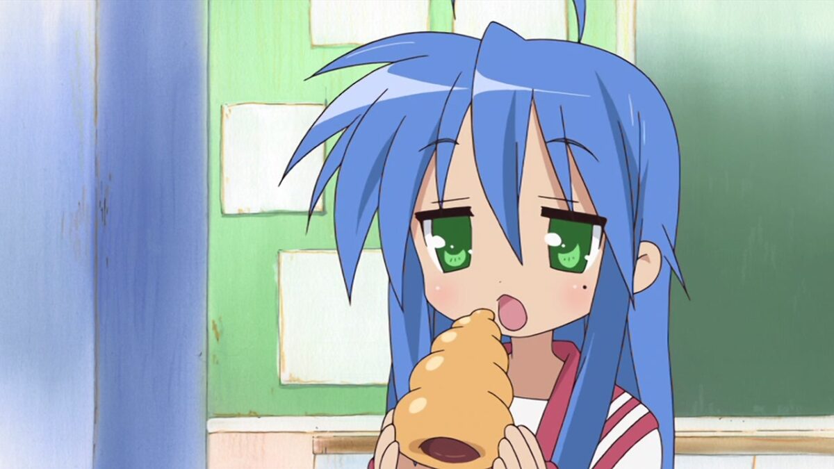 Lucky Star Izumi Konata Anime Screencap 01
