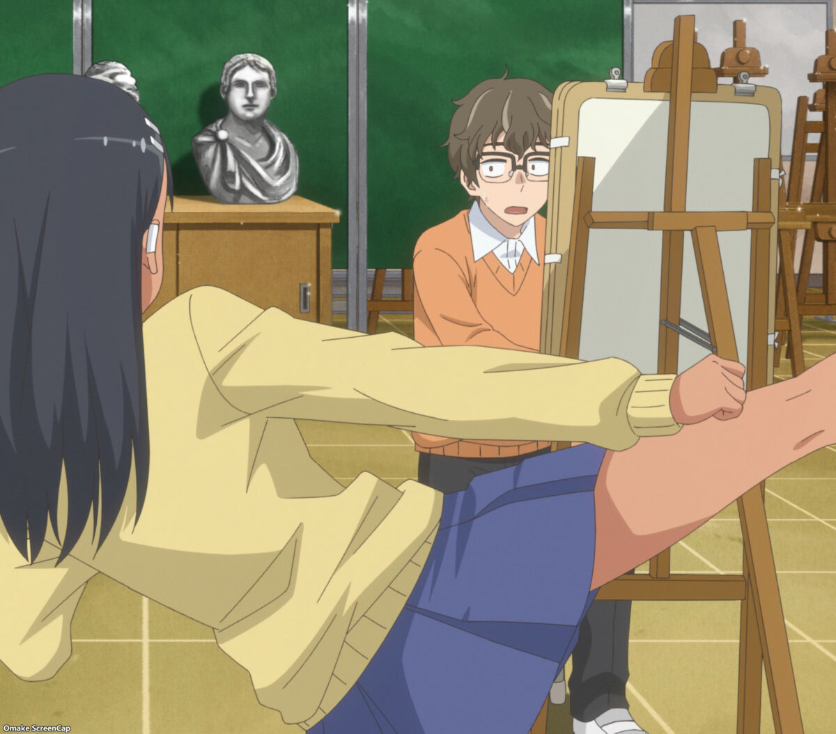 Dont Toy With Me Miss Nagatoro S2 Episode 4 Senpai Sketches Kick Pose