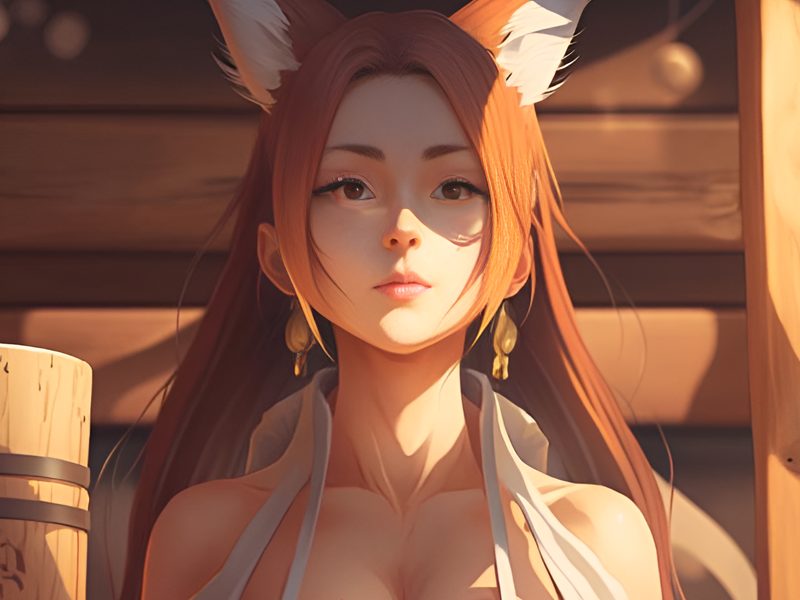 Foxy Anime Waifu Generated By FatalFantasy88