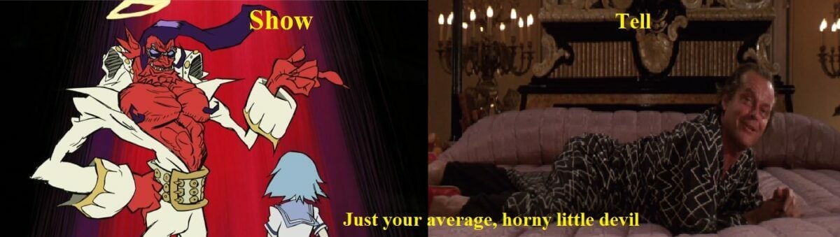 Hells Helvis Jack Nicholson Horny Devil Meme Visual
