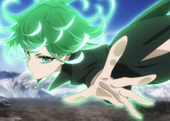 One Punch Man Tatsumaki Flying Visual