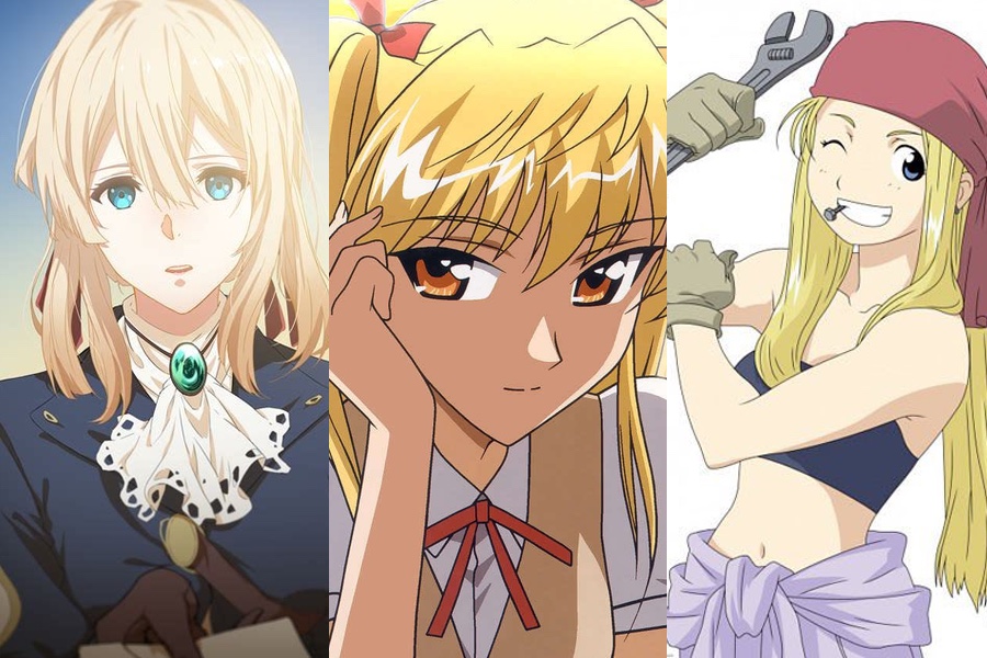 Blonde Anime Girls