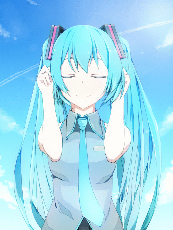 Hatsune Miku Iconic Twintails Girl