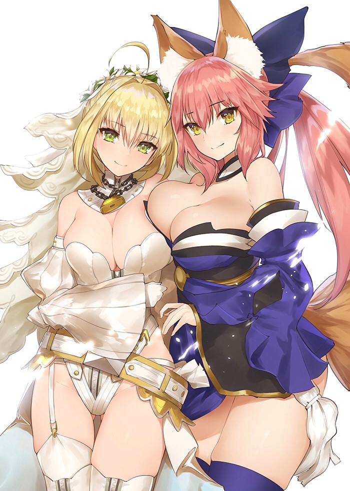 Nero Claudius And Tamamo No Tmae