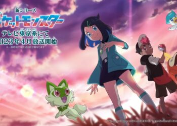 Pokemon 2023 Anime Main Characters Key Visual 01
