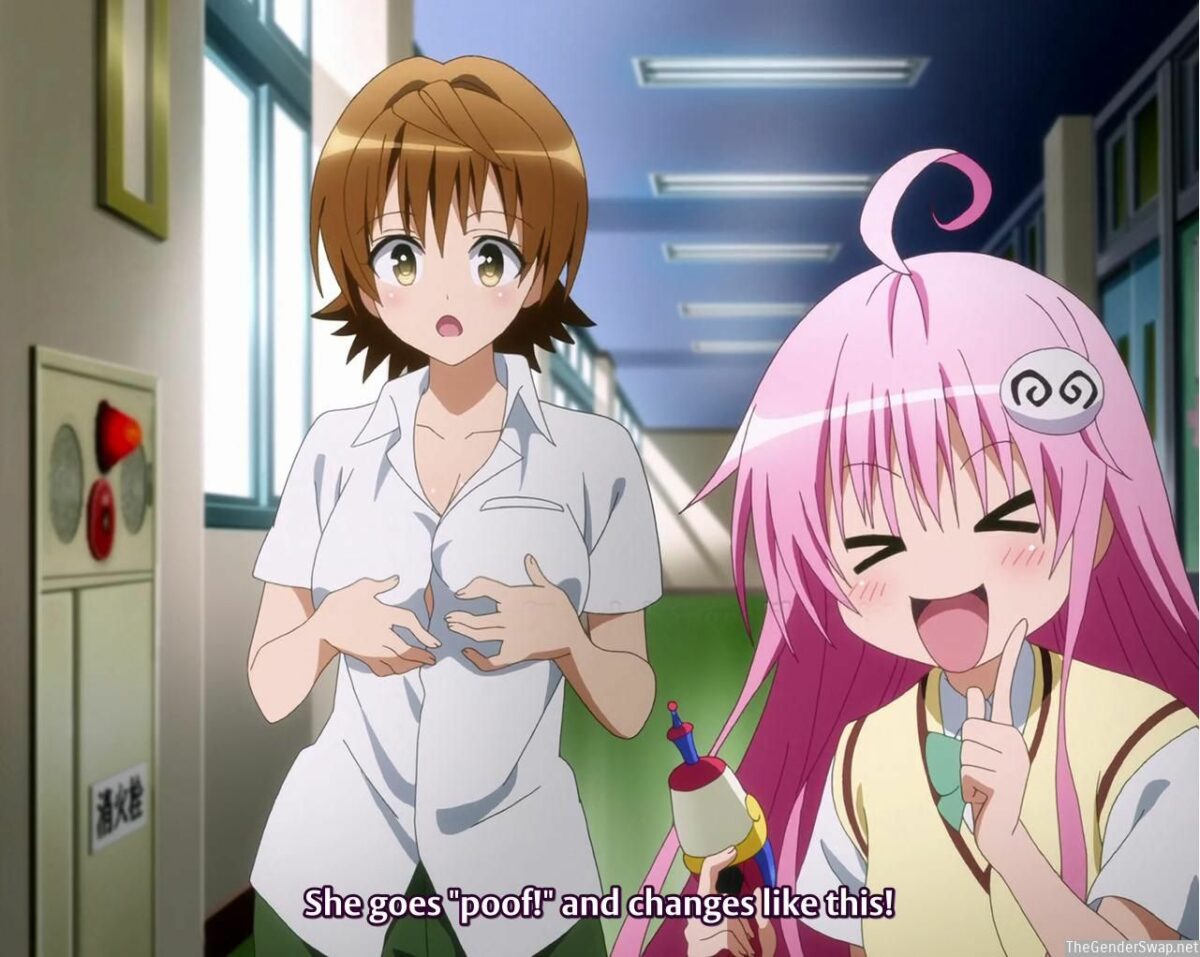 To Love Ru Gender Change Anime