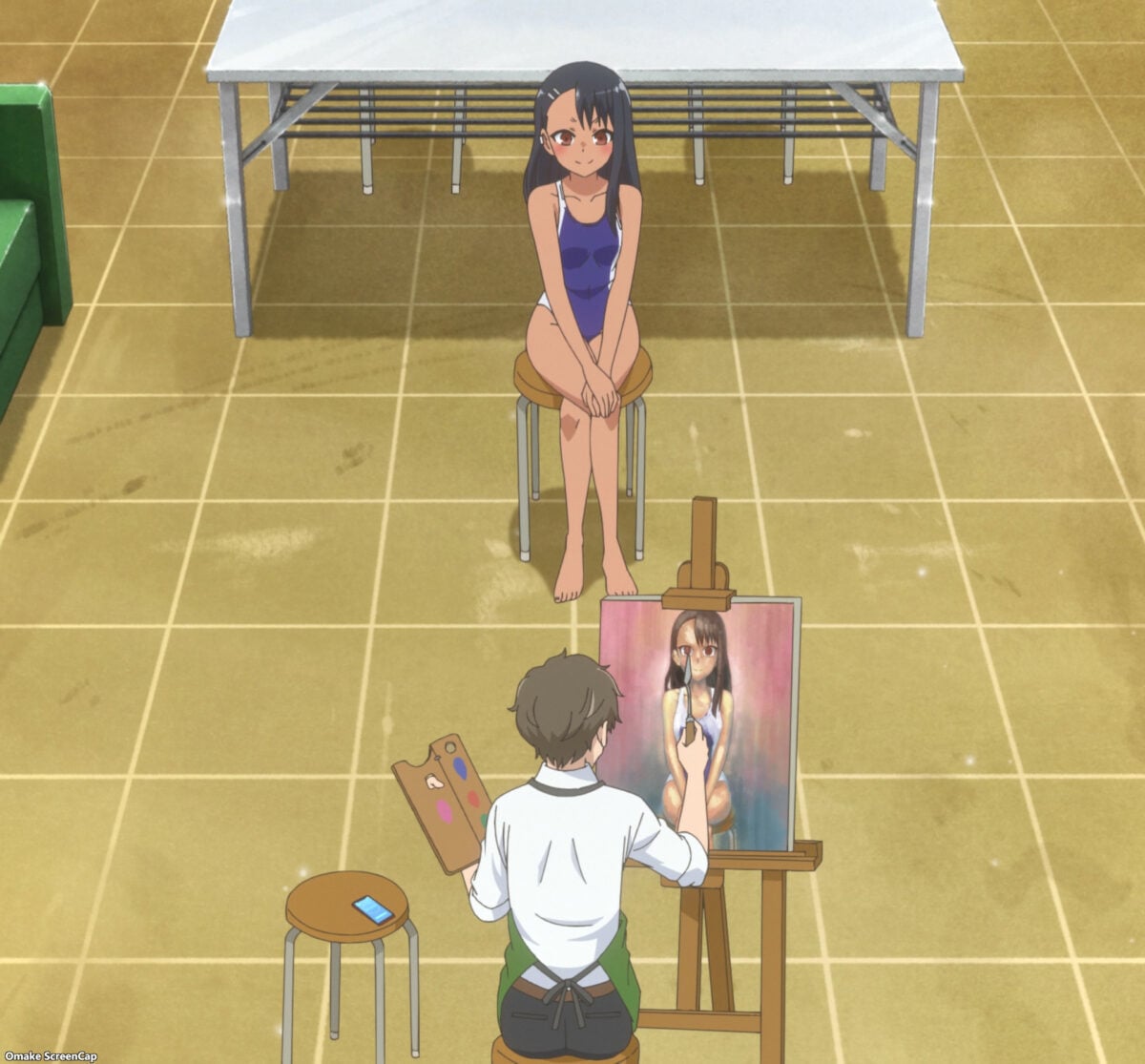 Dont Toy With Me Miss Nagatoro S2 Episode 10 Senpai Paints Nagatoro In Swimsuit