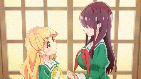 Yuri Is My Job! PV Teaser Mitsuki Whispers In Hime's Ear