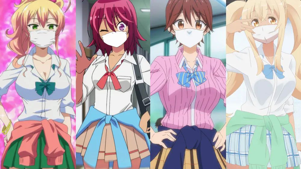 Anime Characters Wearing Masks