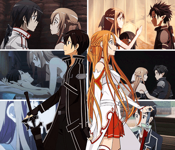Kirito And Asuna Moments
