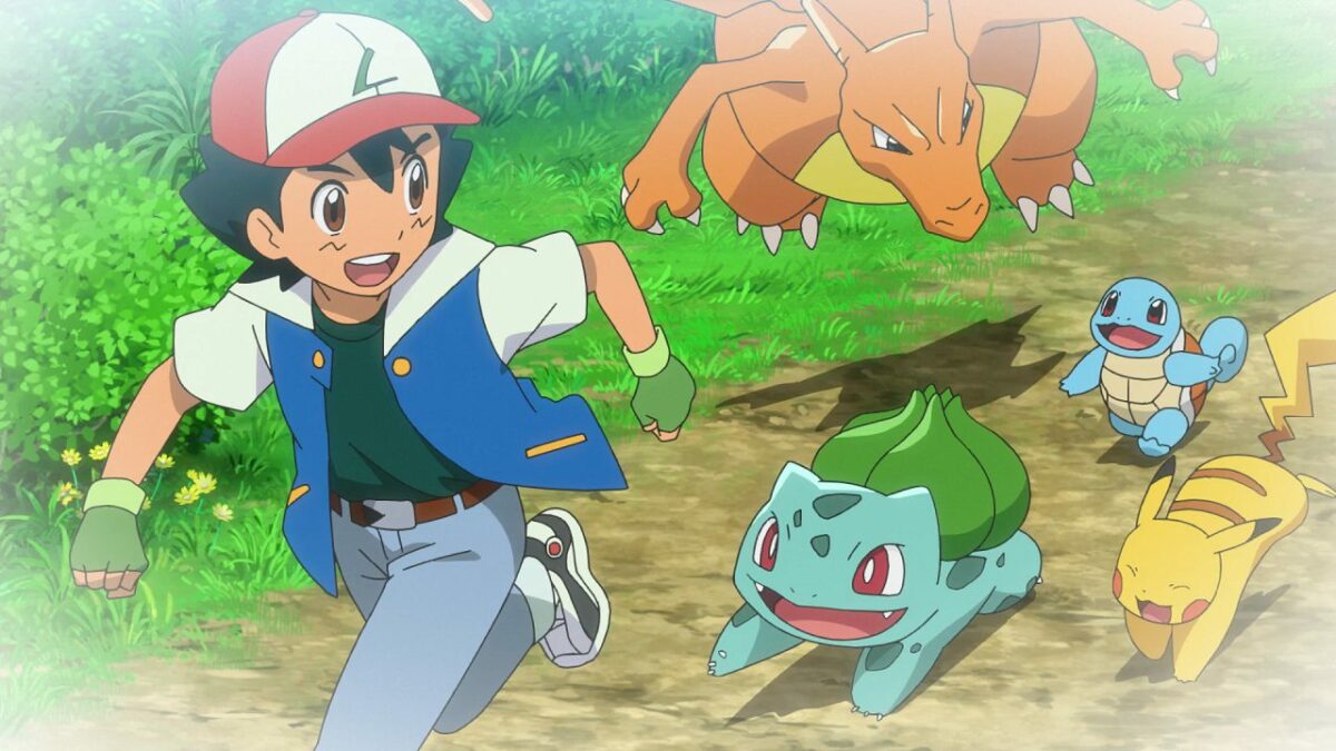Pokemon Ash Satoshi Starters 01