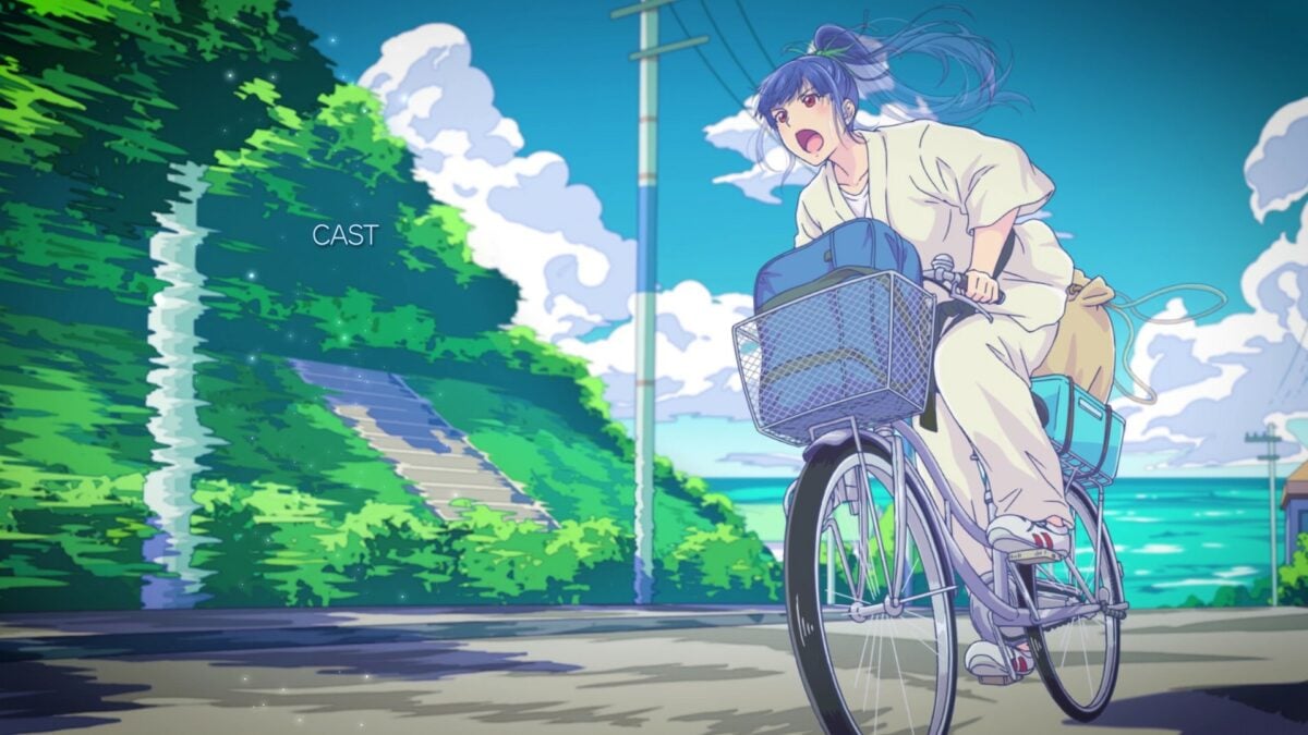 Goddess Cafe Terrace ED Ami Rides Bike After Karate Club