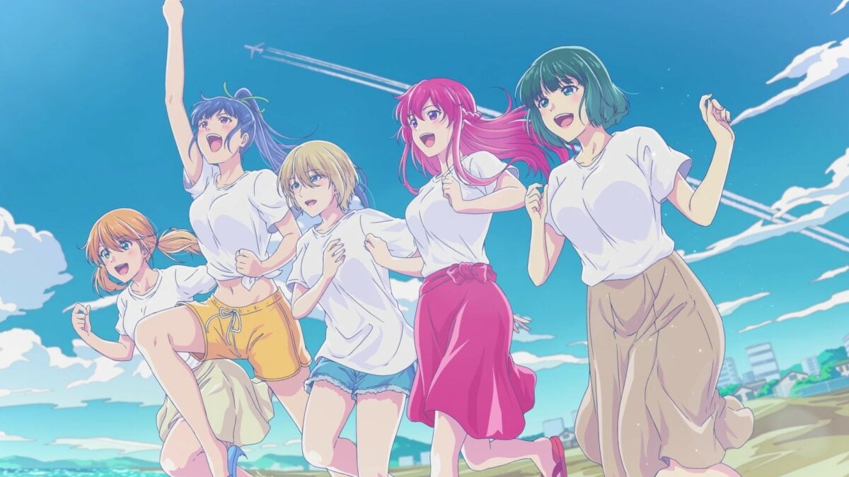 Goddess Cafe Terrace ED Girls Run On The Beach