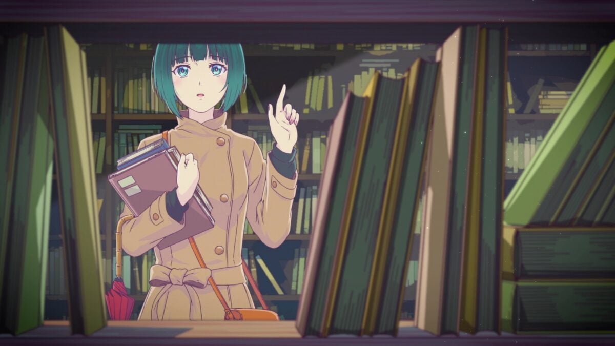 Goddess Cafe Terrace ED Shiragiku Looks For Book