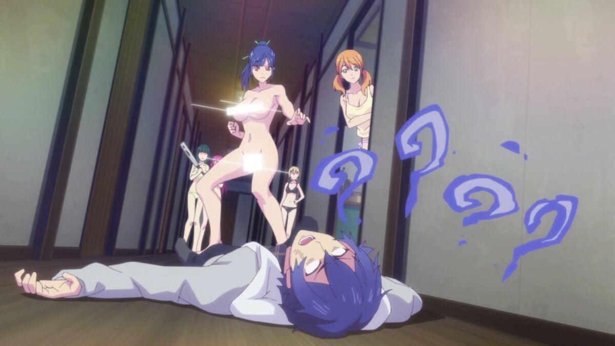 Goddess Cafe Terrace Episode 1 Ami Light Box Censorship