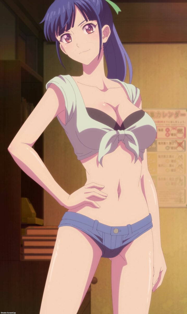 Goddess Cafe Terrace Episode 1 Ami Shows Off Skin