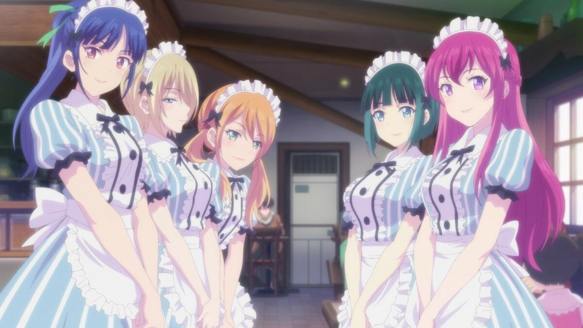 Goddess Cafe Terrace Episode 1 Goddess Cafe Terrace Waitresses GP