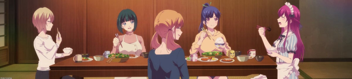 Goddess Cafe Terrace Episode 1 Goddesses Eat Dinner