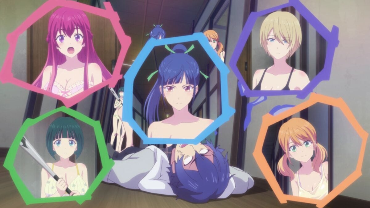 Goddess Cafe Terrace Episode 1 Goddesses Look At Hayato